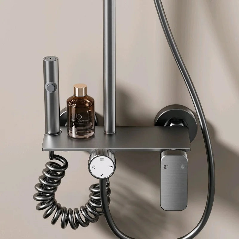 Multi-Function Square Shower System